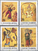 287549 MNH YUGOSLAVIA 1991 MINIATURAS - OBRAS DE ARTE - Lots & Serien