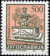 287568 MNH YUGOSLAVIA 1993 SERIE BASICA - Gebruikt