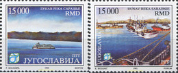 287571 MNH YUGOSLAVIA 1993 EL DANUBIO - Gebraucht