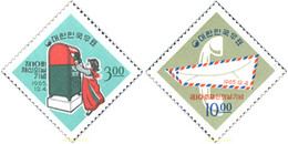 288541 MNH COREA DEL SUR 1965 DIA DEL SELLO - Andere & Zonder Classificatie