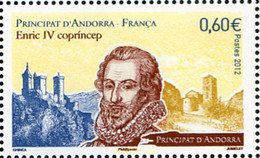 290387 MNH ANDORRA. Admón Francesa 2012 ENRIQUE IV - COPRINCIPE - Colecciones