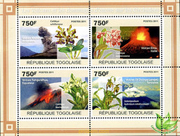 292002 MNH TOGO 2011 - Volcans