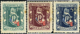 293762 MNH YUGOSLAVIA 1948 FERIA INTERNACIONAL DE ZAGREB - Lots & Serien