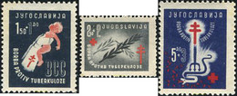 293760 MNH YUGOSLAVIA 1948 A BENEFICIO DE LAS OBRAS ANTITUBERCULOSIS - Collections, Lots & Series