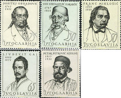 293815 MNH YUGOSLAVIA 1963 CELEBRIDADES - Collections, Lots & Series