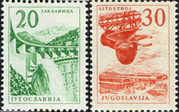 293876 MNH YUGOSLAVIA 1966 SERIE BASICA. INDUSTRIALIZACIÓN - Collections, Lots & Series