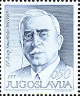 293962 MNH YUGOSLAVIA 1969 CENTENARIO DEL NACIMIENTO DEL DR. JOSIP SMODLAKA - Colecciones & Series