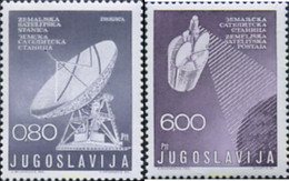 294218 MNH YUGOSLAVIA 1974 PRIMERA ESTACION YTERRESTRE DE TELECOMUNICACIONES POR SATELITE EN YUGOSLAVIA - Colecciones & Series
