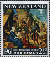 294317 MNH NUEVA ZELANDA 1961 NAVIDAD - Plaatfouten En Curiosa