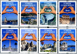 296307 MNH TURQUIA 2012 TURISMO - Lots & Serien