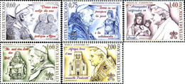 296437 MNH VATICANO 2012 VIAJES DEL PAPA EN 2012 - Usati