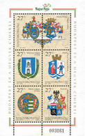 649540 MNH HUNGRIA 1997 ESCUDOS Y ARMAS - Usati