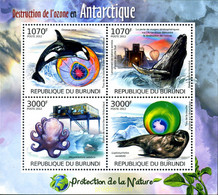 298956 MNH BURUNDI 2012 DESTRUCCION DEL OZONO EN LA ANTARTIDA - Used Stamps