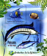 299718 MNH BURUNDI 2012 FAUNA MARINA - Usados