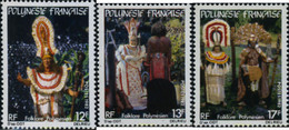 300423 MNH POLINESIA FRANCESA 1982 FOLCLORE - Used Stamps