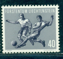 Liechtenstein 1954 Football,soccer,World Cup,play Scene,Mi. 325,MNH - 1954 – Suiza