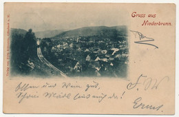 CPA - NIEDERBRON (Bas Rhin) - Gruss Aus Niederbronn - 1900 - Niederbronn Les Bains