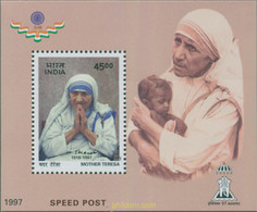 305270 MNH INDIA 1997 INDIPEX 1996. HOMENAJE A MARIA TERESA DE CALCUTA - Madre Teresa