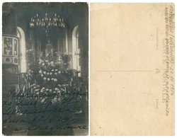 Moldova Kishinev Cathedral Church Interior 1924 - Moldavia