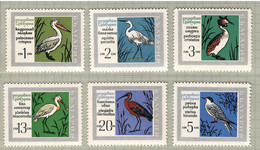 Bulgaria 1968, Bird, Birds, Set Of 6v, MNH** - Pelikane