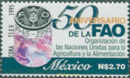 305958 MNH MEXICO 1995 CINCUENTA ANIVERSARIO DE LA FAO - Contro La Fame