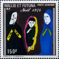 308086 MNH WALLIS Y FUTUNA 1974 NAVIDAD - Usati