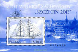 308313 MNH POLONIA 2013 VELERO - Ohne Zuordnung