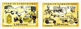 308779 MNH TURQUIA 2013 EUROPA CEPT 2013 - VEHICULOS POSTALES - Verzamelingen & Reeksen