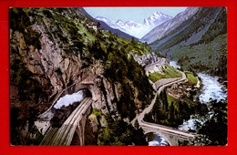 10097 - SUISSE - GOTTHARDBAHN Bei Wassen - Wassen