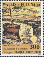 310532 MNH WALLIS Y FUTUNA 1982 100 ANIVERSARIO DEL NACIMIENTO DEL PINTOR GEORGES BRAQUE (1882-1963) - Oblitérés