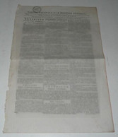 Le Fumivore-Strasbourg Tremblement De Terre-Corsaires(Etats-Unis),Gazette Nationale 25 Sept 1802 - 1801-1900