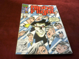 ALPHA FLIGHT  N°  104 JAN   1991 - Marvel