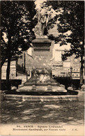 CPA PARIS 15e Square Lowendal. Monument Garibaldi (536007) - Statues