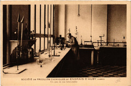 CPA Societede Produits Chimiques Et Engrais D'Auby (512478) - Auby
