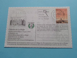 Carte Souvenir > Collège Des Bourgmestre Et Echevins De La Hulpe ( Cercle Philatélique ) Voir SCAN (2000) ! - La Hulpe
