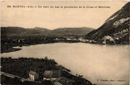 CPA NANTUA Un Coin Du Lac Et Panorama De LA CLUSE Et Montreal (486024) - Nantua