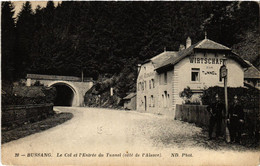 CPA BUSSANG Le Col Et L'Entrée Du Tunnel (coté De L'Alsace) (455908) - Col De Bussang
