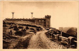 CPA MONT-AIGOUAL - L'Observatoire Météorologique Construit De 1882. (458797) - Valleraugue