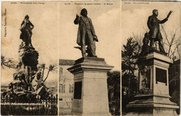 CPA ALAIS - Monument Du Poete Florian - Monument Du Grand Chimiste (459027) - Alès