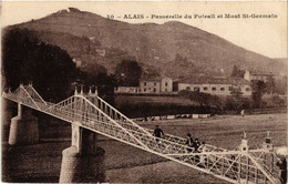 CPA ALAIS - Passerelle Du Portail Et Mont St-GERMAIN (459030) - Alès