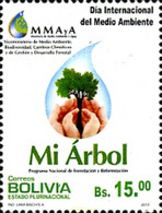 313827 MNH BOLIVIA 2013 DIA MUNDIAL DEL MEDIOAMBIENTE - Protection De L'environnement & Climat