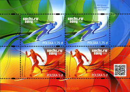 592650 MNH POLONIA 2014 22 JUEGOS OLIMPICOS DE INVIERNO SOCHI 2014 - Ohne Zuordnung