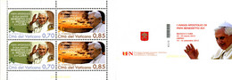 316205 MNH VATICANO 2013 VIAJES DEL PAPA BENEDICTO XVI - Gebraucht