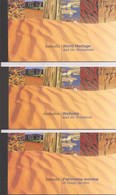 ONU - Patrimoine Mondial - Australie - Les 3 Carnets De Prestige Des 3 Bureaux - 1999 - Lots & Serien