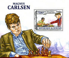 318024 MNH BURUNDI 2013 MAGNUS CARLSEN - AJEDREZ - Used Stamps