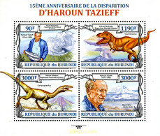 318015 MNH BURUNDI 2013 HAROUN TAZIEFF - VULCANOLOGO - Used Stamps