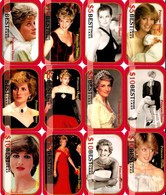 PRINCESS DIANA SET OF 24 PHONE CARDS - Personnages