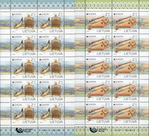 339378 MNH LITUANIA 2014 EUROPA CEPT 2014 - INSTRUMENTOS MUSICALES - Championnat D'Europe (UEFA)