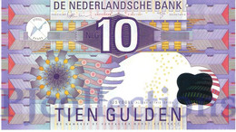 NETHERLANDS 10 GULDEN 1997 PICK 99 AUNC - 10 Gulden