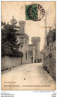 GRIGNY - La Baronie, Entrée Principale., Carte écrite En 1915 - Grigny